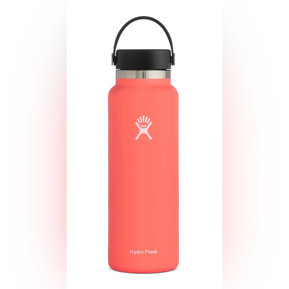 ⚠️SOLD⚠️Hydro Flask Water Bottle 40oz- Hibiscus - Wide Mouth - Picture 14 of 15